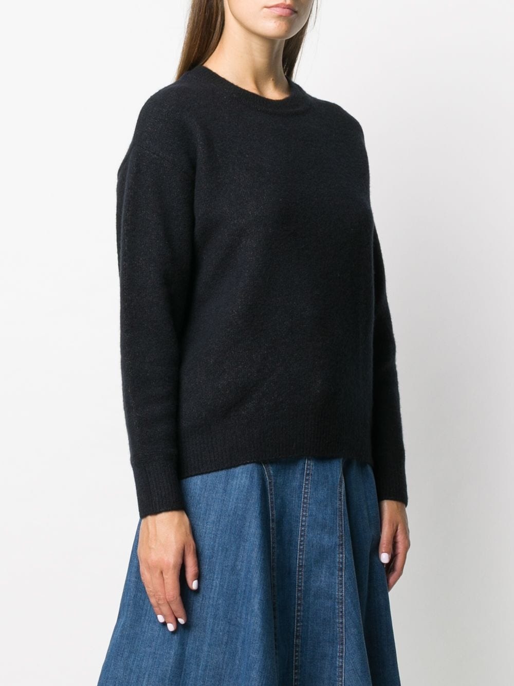 crew-neck knit jumper - 3