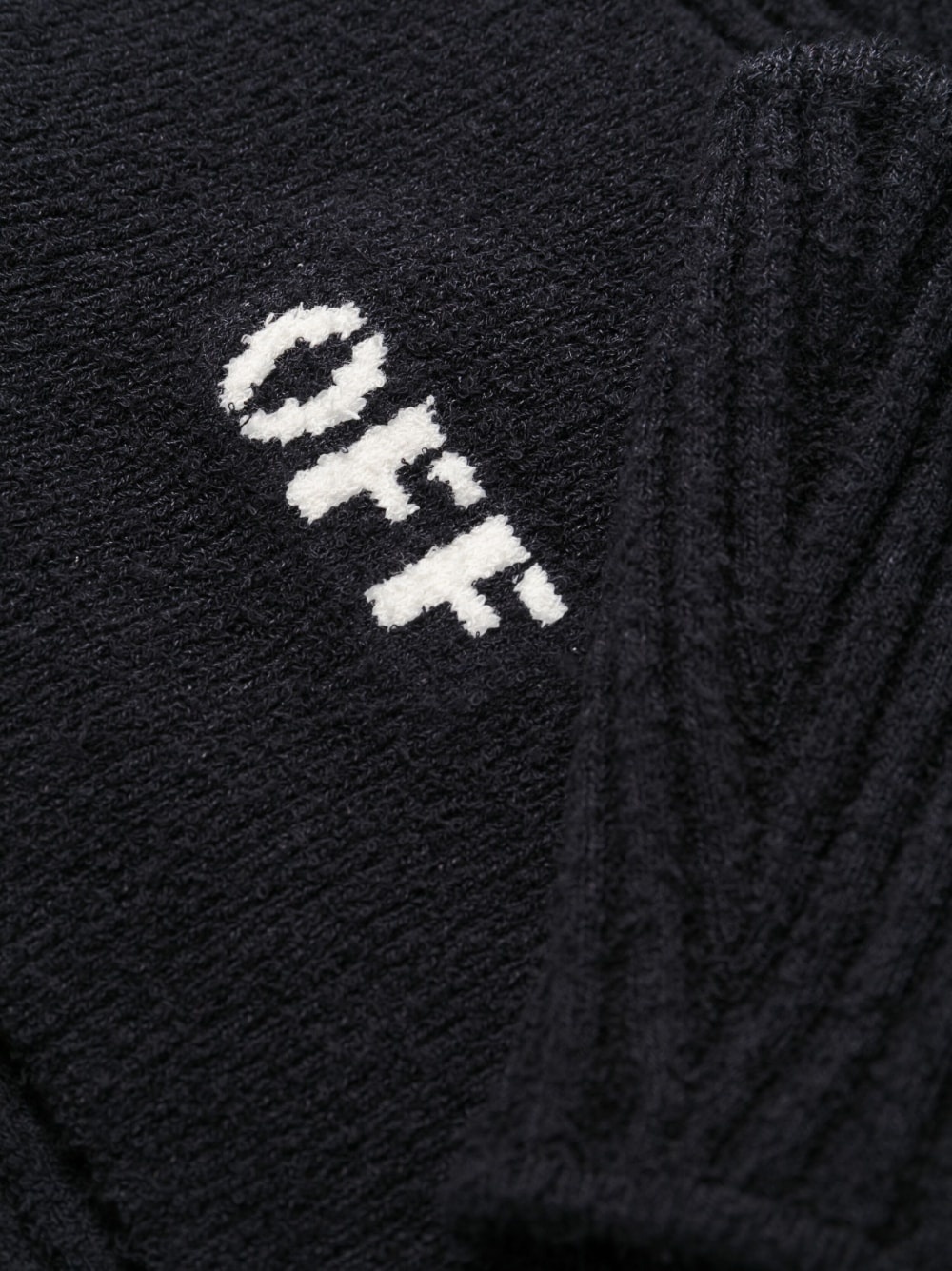 logo-print cut-out dress - 6