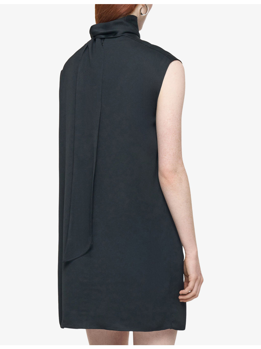 Sandy Light Crepe Mini Dress - 3