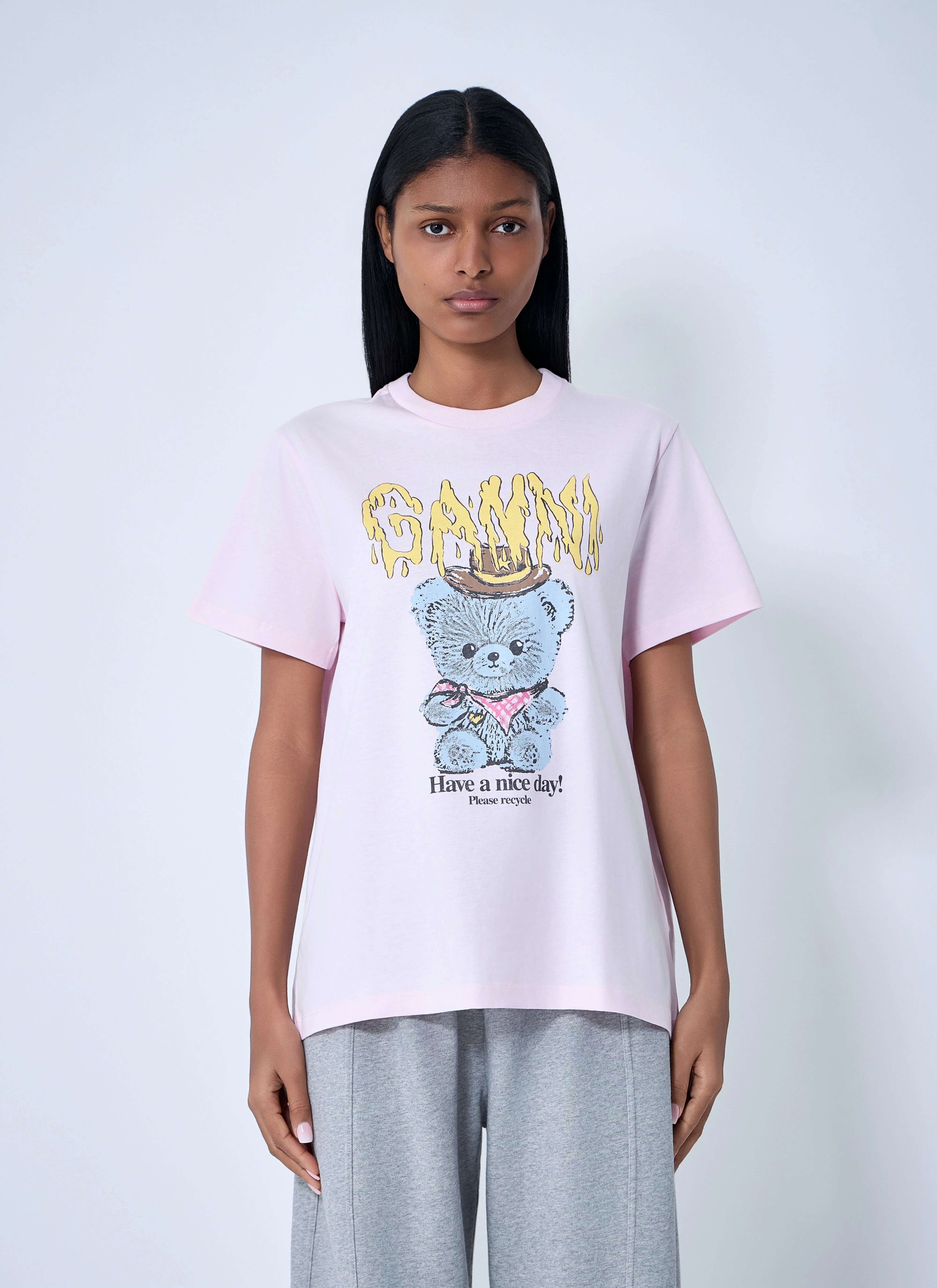 Logo Motif T-Shirt - 1