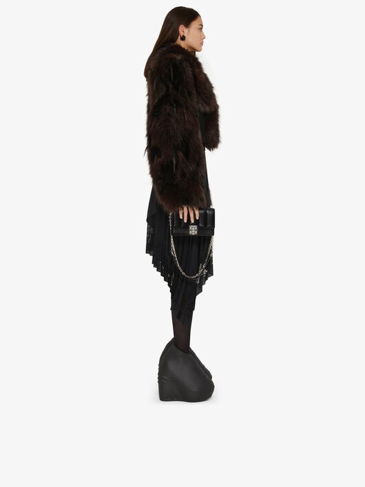 SHORT VEST IN FAUX FUR - 2