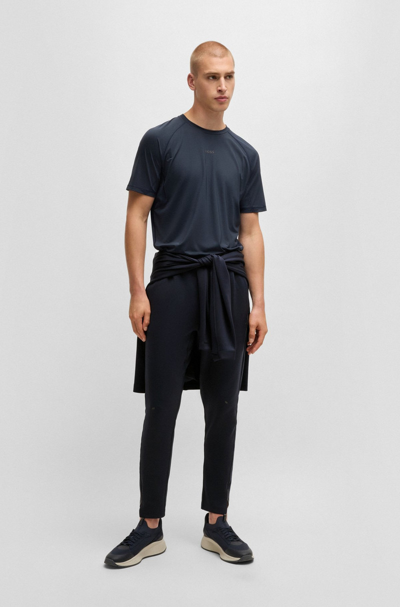 BOSS ACTIVE TRACKSUIT BOTTOMS IN STRETCH FABRIC WITH MOISTURE MANAGEMENT outlook