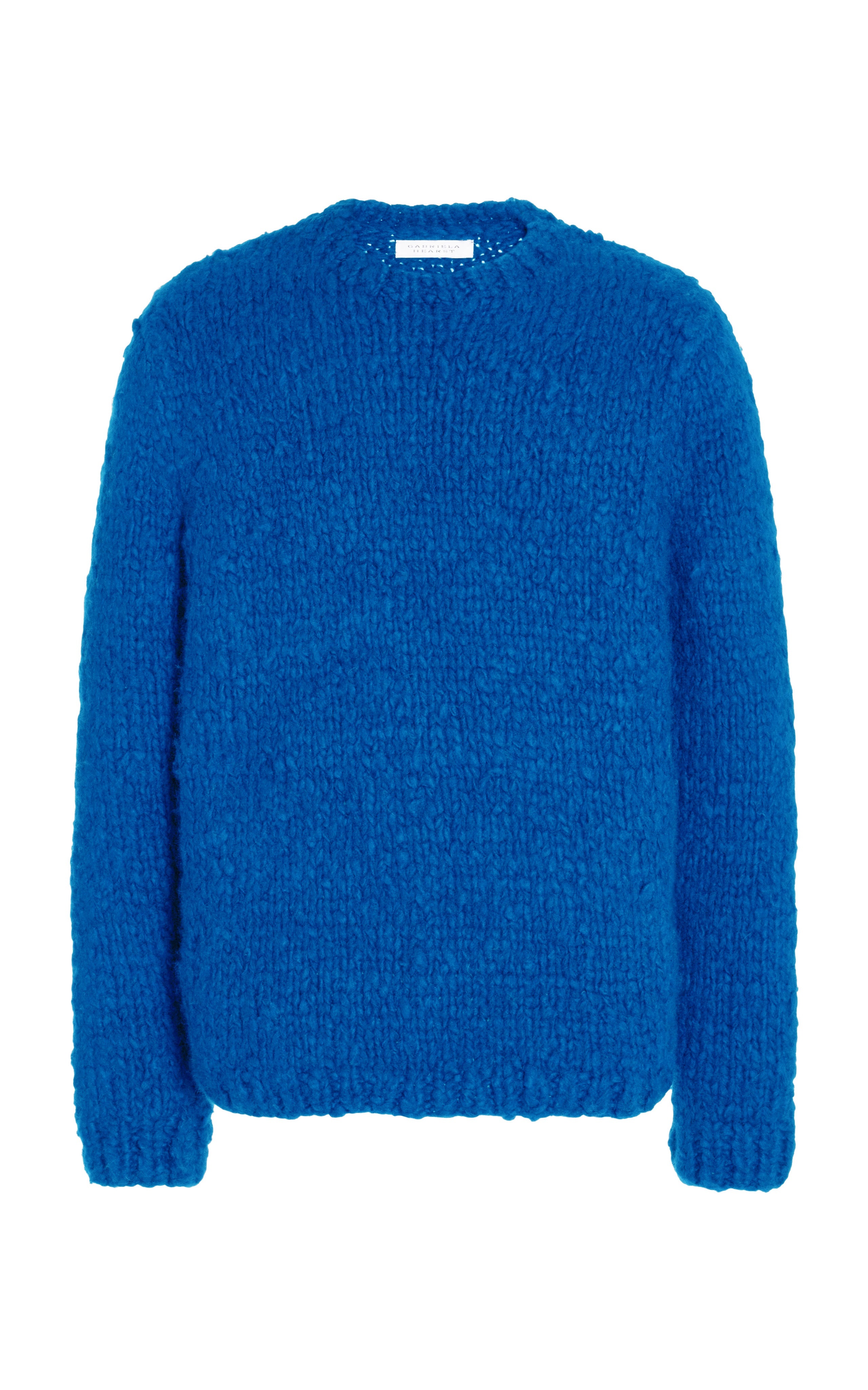 Lawrence Knit Sweater in Cobalt Welfat Cashmere - 1