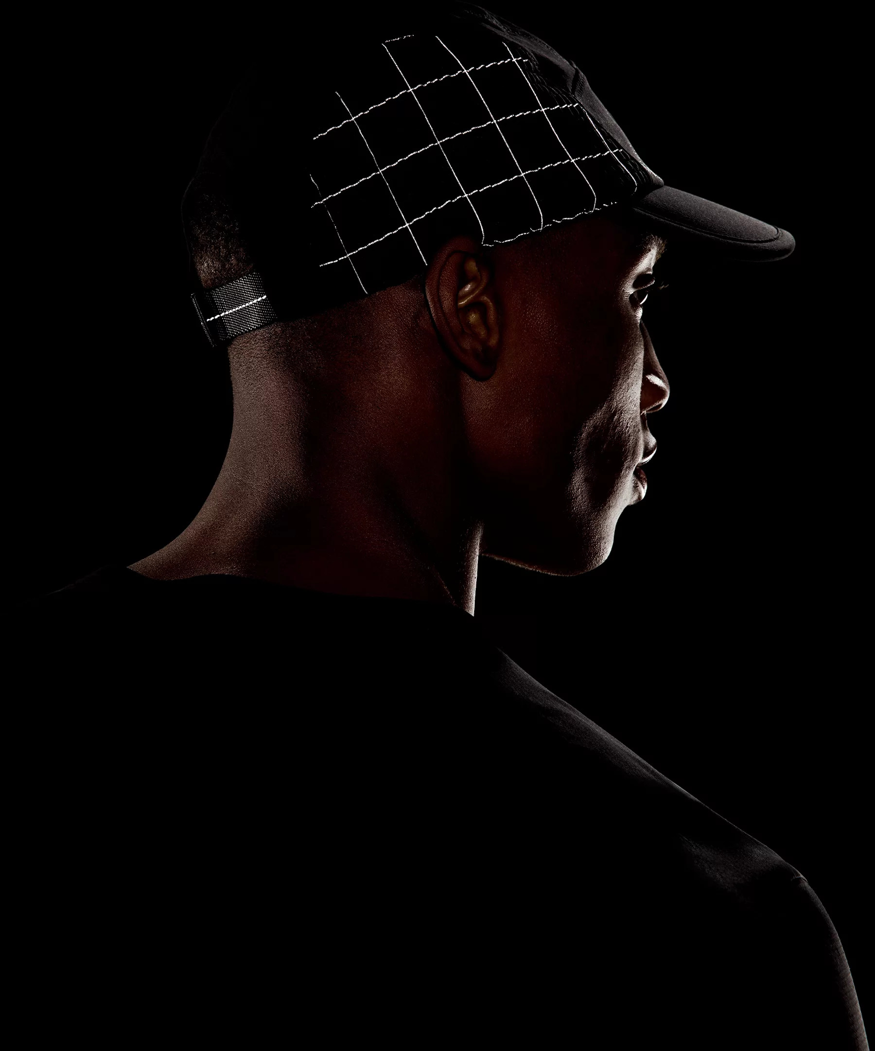 Multi-Panel Reflective Running Hat - 3
