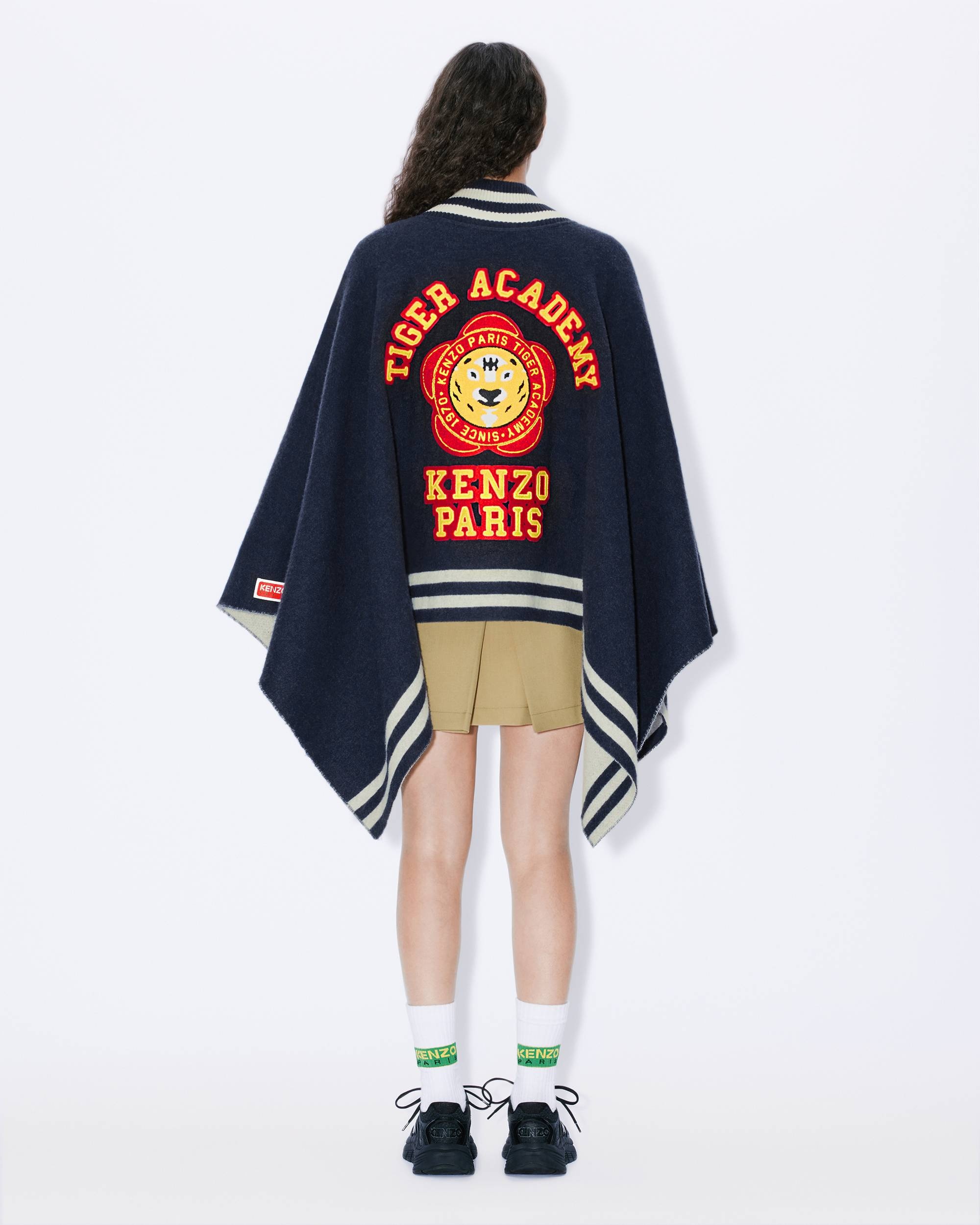 'KENZO Stamp' poncho - 6