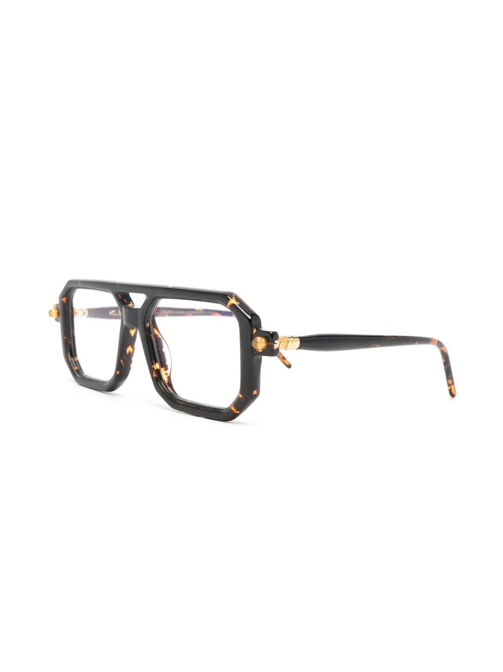 tortoiseshell-frame glasses - 2