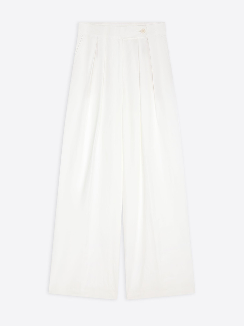 WIDE PLEATED PANTS 1