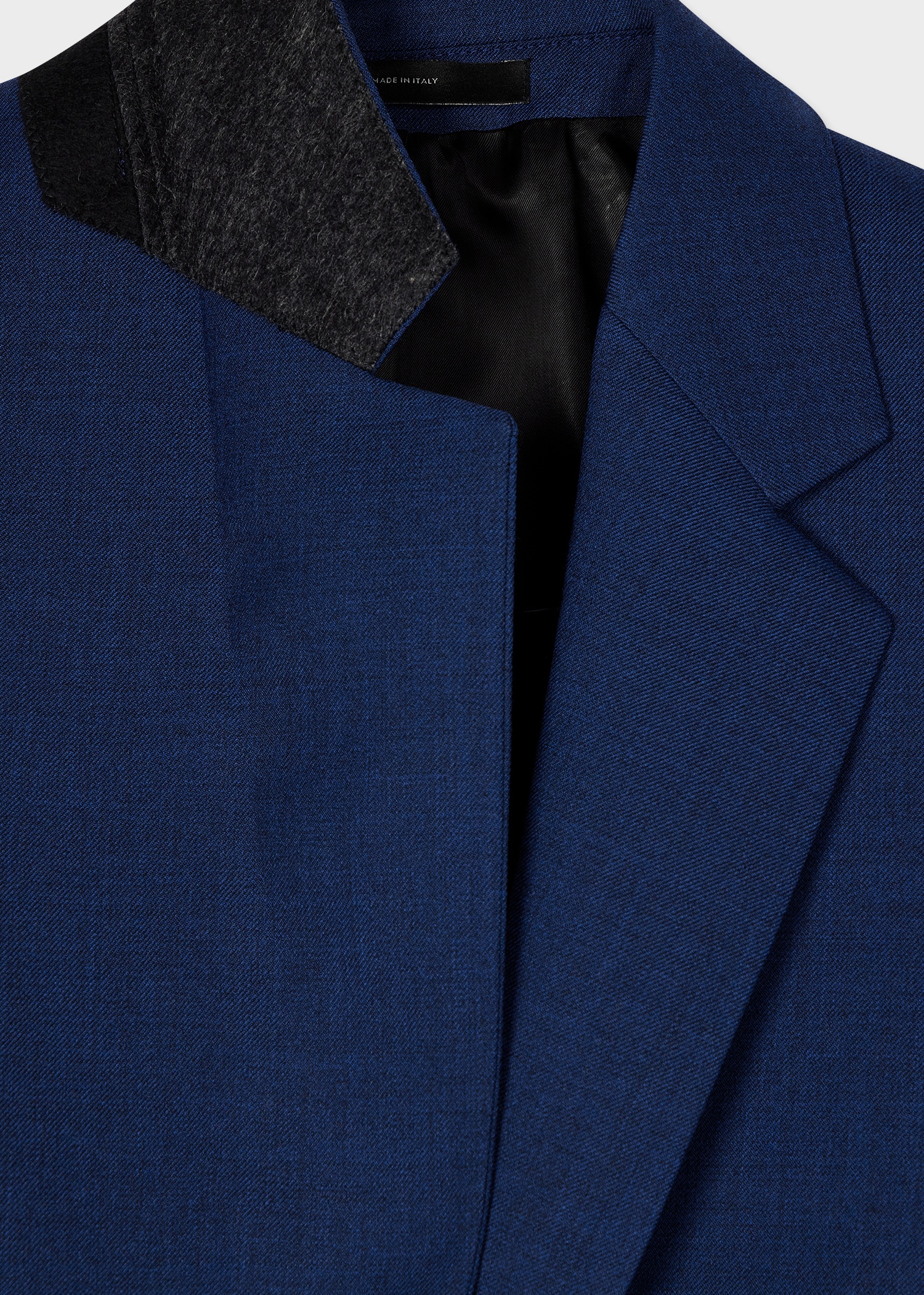Women's A Suit To Travel In - Dark Blue Wool Two-Button Blazer - 4