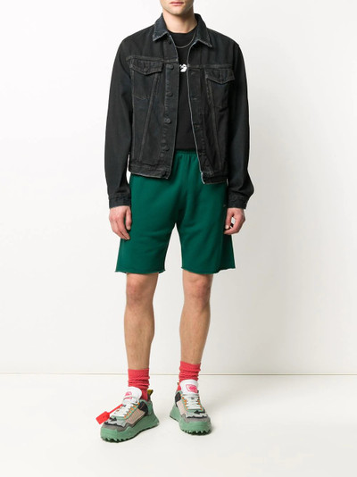 Off-White Arrows-print track shorts outlook