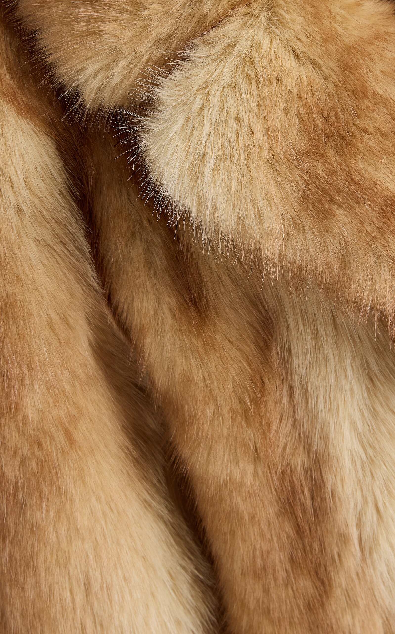 Nora Faux Fur Coat print - 5