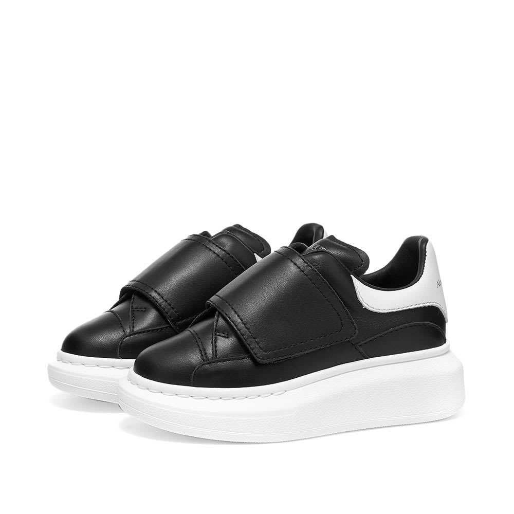 Alexander McQueen Kids Heel Tab Wedge Sole Sneaker - 1