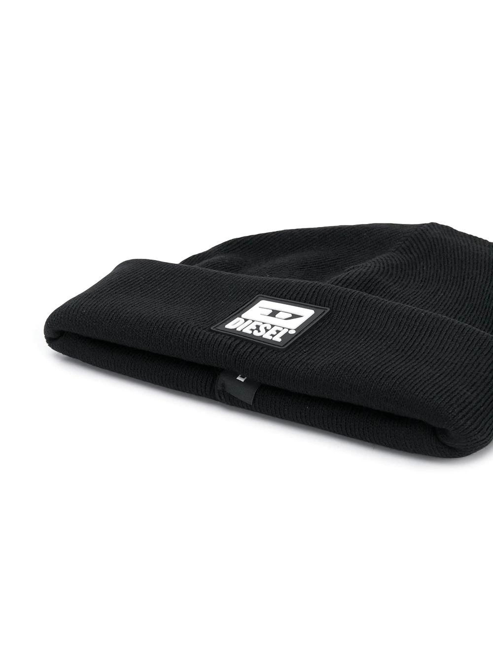 logo patch beanie hat - 2