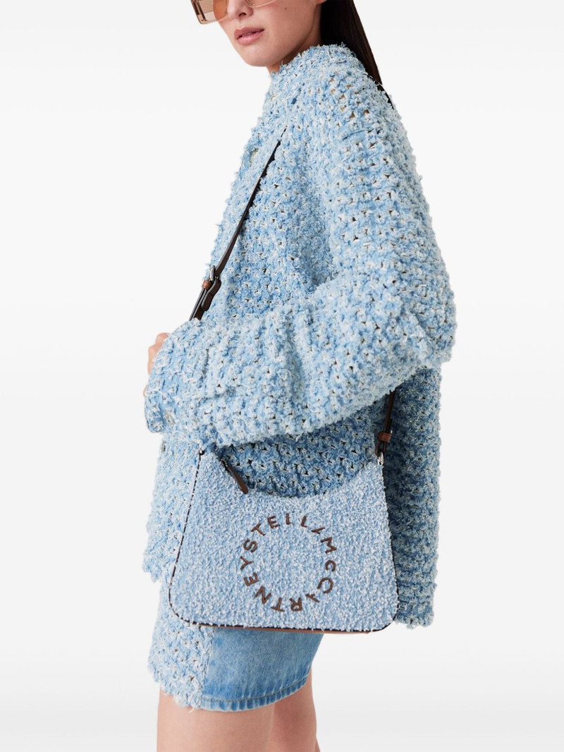 Stella McCartney tweed shoulder bag outlook