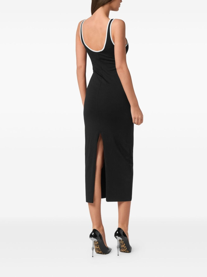 PHILIPP PLEIN stretch-cotton dress outlook