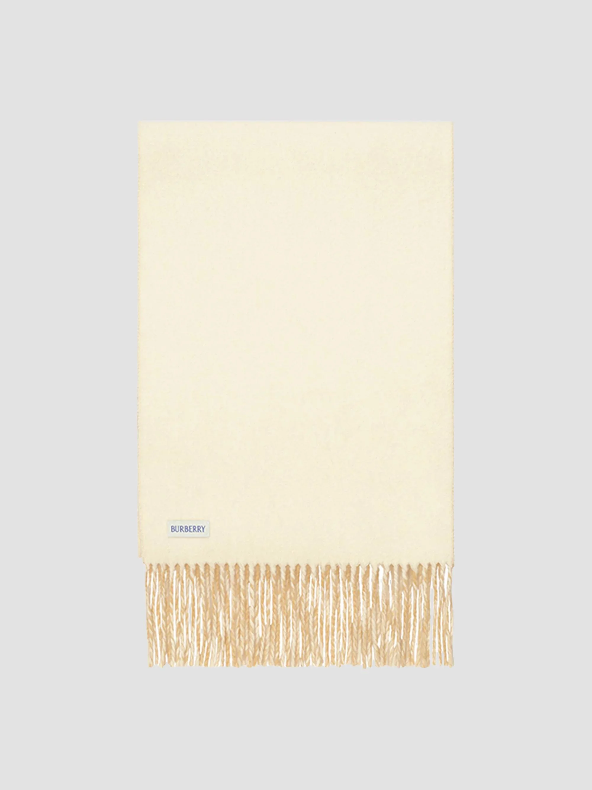 Women's Equestrian Knight Design Cashmere Scarf - Sand Neutral - 1