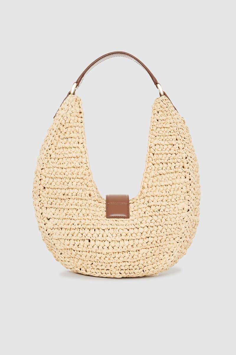 Lou Bag Monogram - Natural With Cognac 3