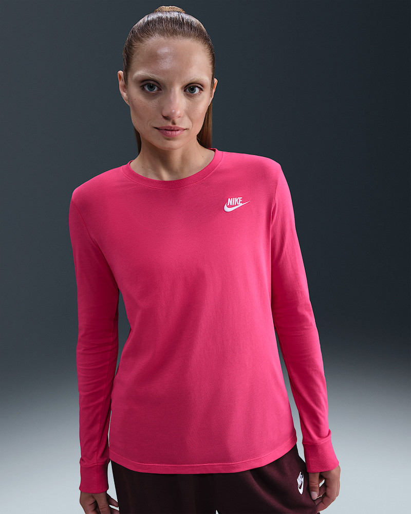 Nike Sportswear Club Women's Long-Sleeve T-Shirt 1