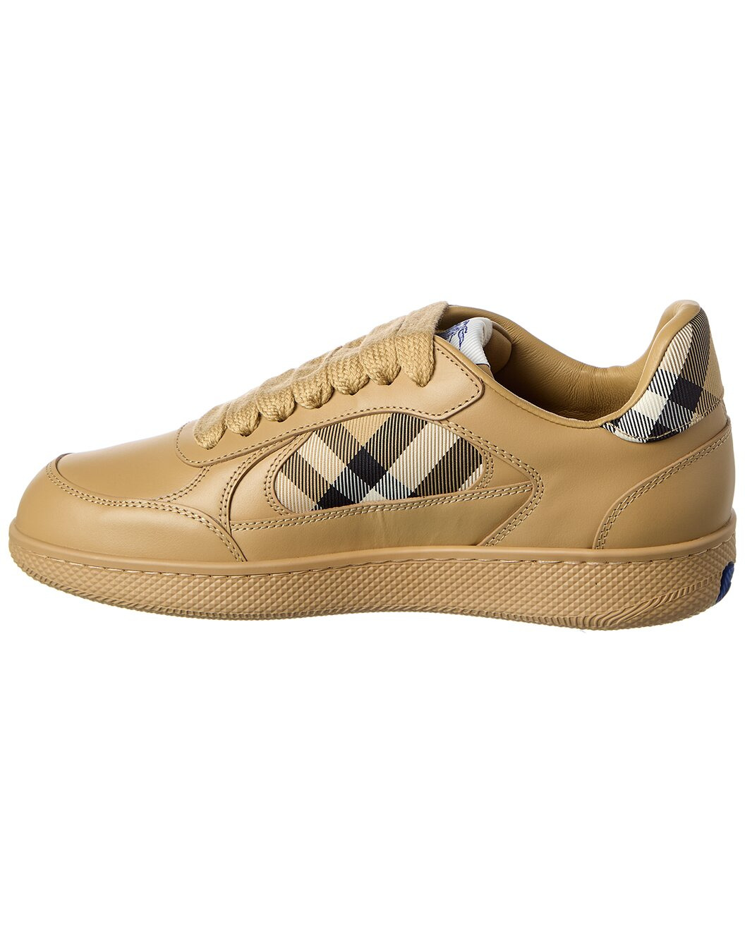 Burberry Terrace Check Canvas & Leather Sneaker - 2