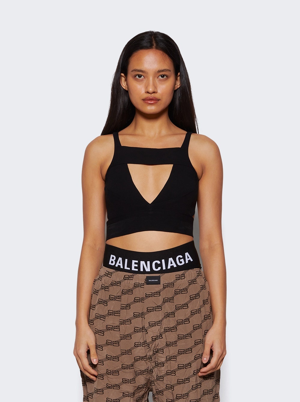 Sling Bra Top Black - 3