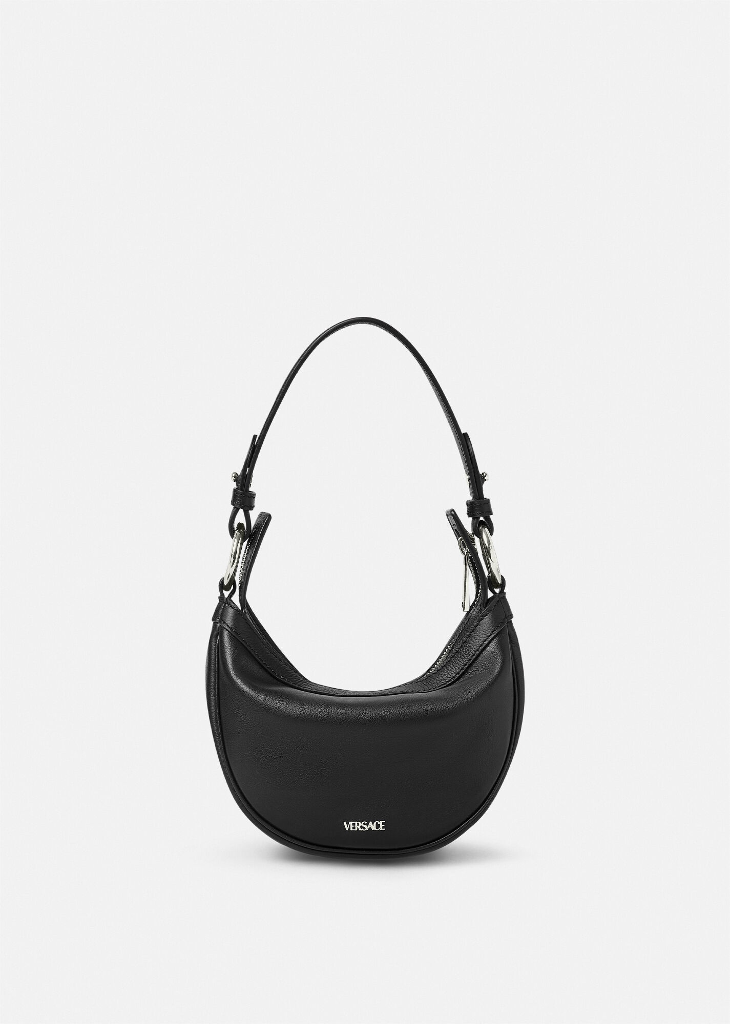VERSACE Repeat Mini Hobo Bag | REVERSIBLE