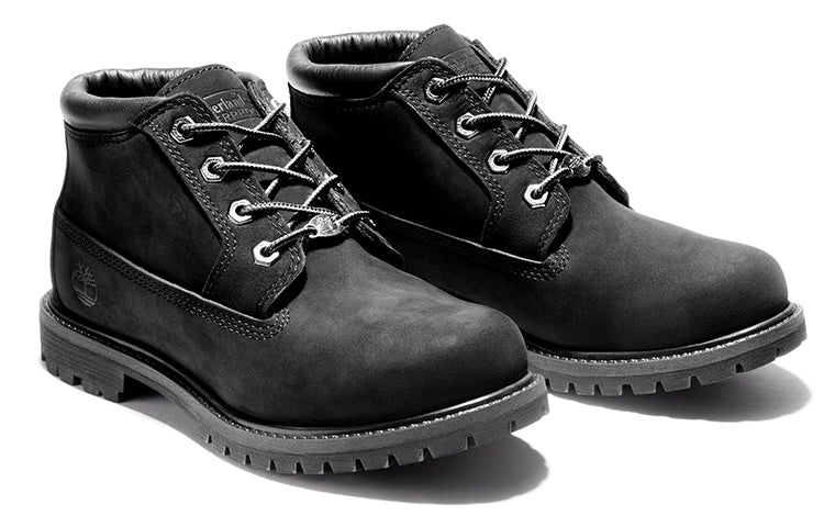 (WMNS) Timberland Nellie Warm Waterproof Chukka Boot 'Black' 23398001 - 3