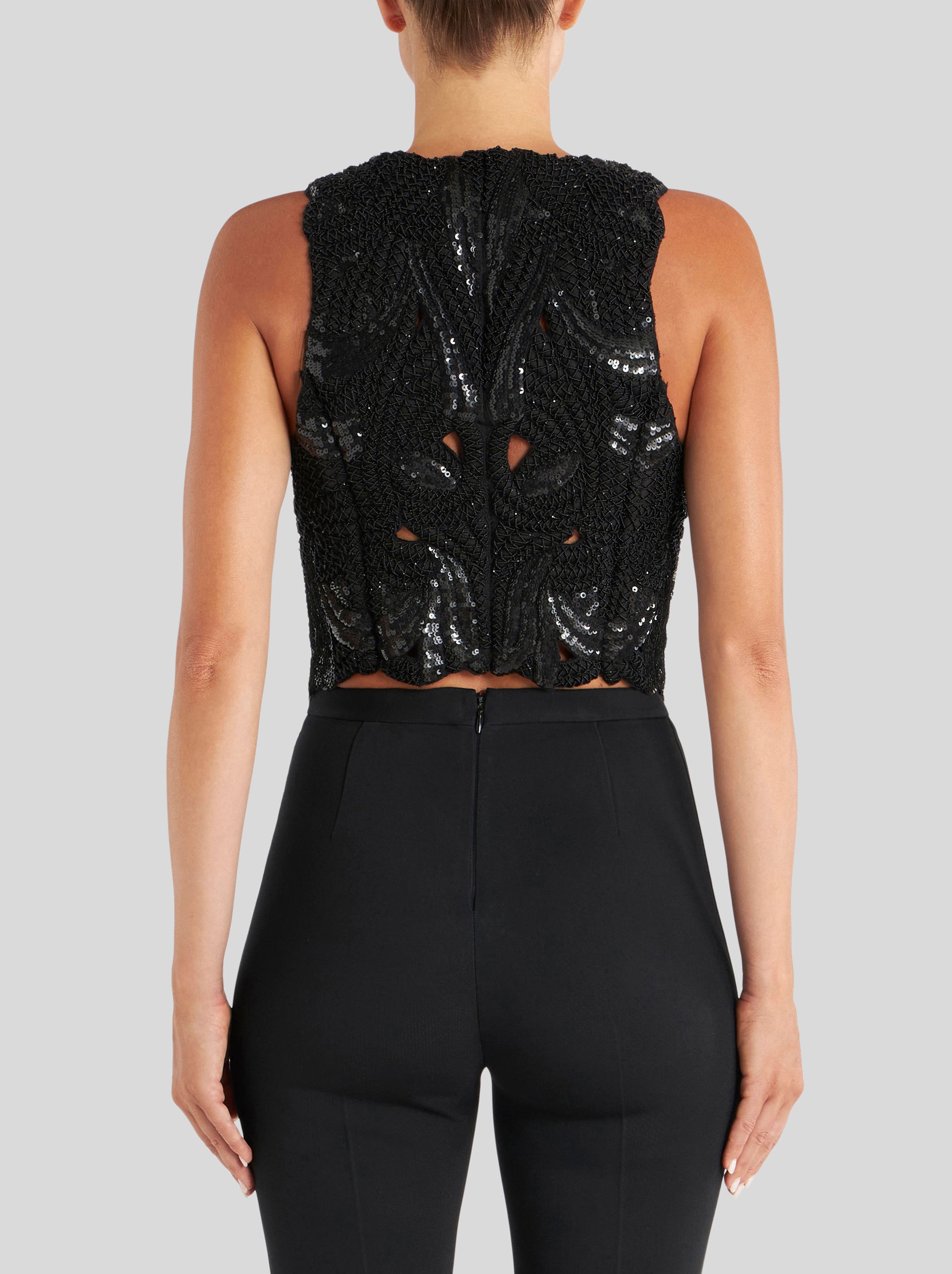 EMBROIDERED BUTTERFLY WAISTCOAT - 5