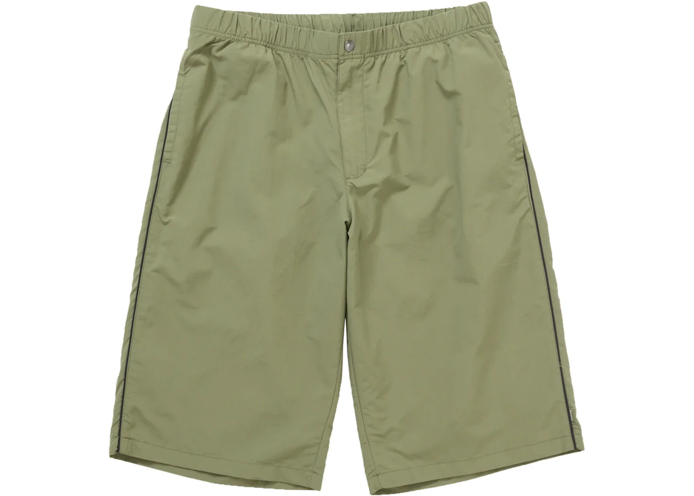 Supreme Long Nylon Short Olive - 1