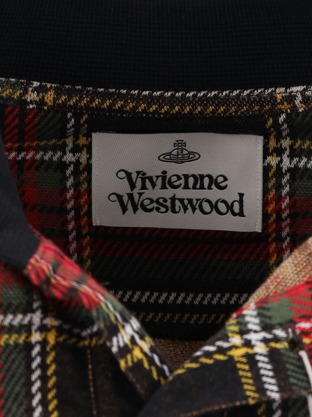 tartan-plaid polo shirt - 5