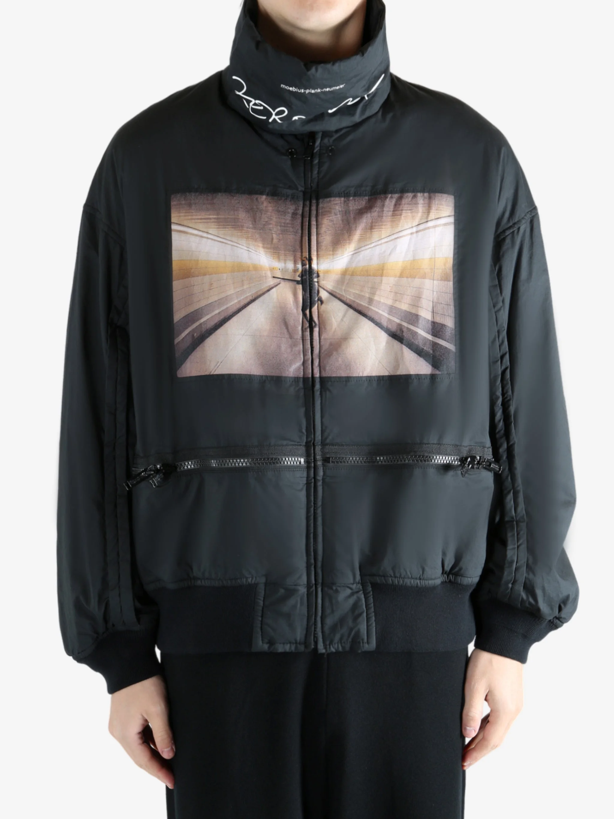 UNDERCOVER - Men Elastic Hem Cotton Blouson Coat - 1