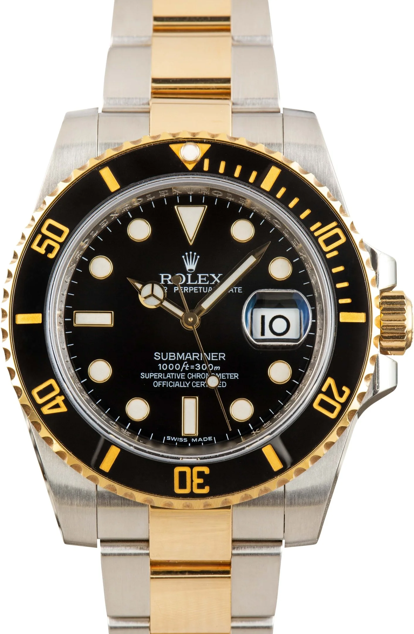 Rolex Submariner Ref 116613 Black Dial - 1