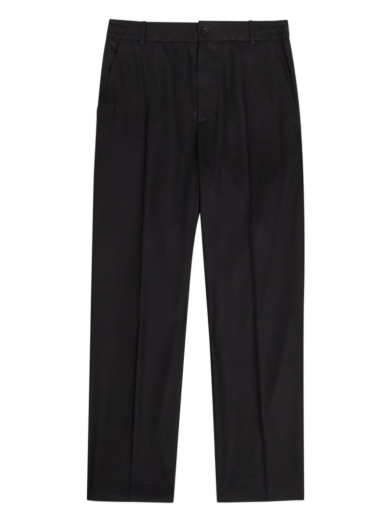 pleated tailored trousers 1