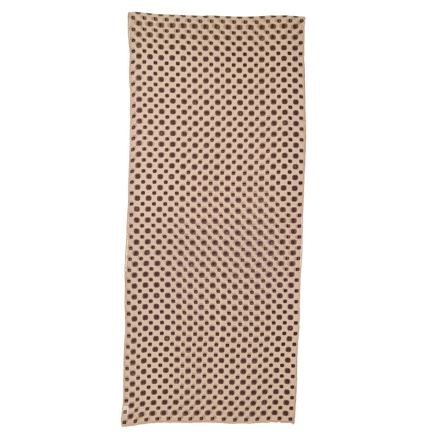 Celine Biscotto-Print Cashmere Muslin Stole - 4