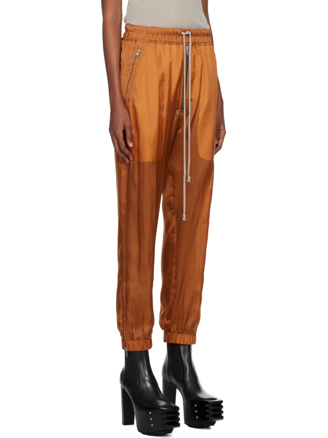 Orange Track Lounge Pants - 2