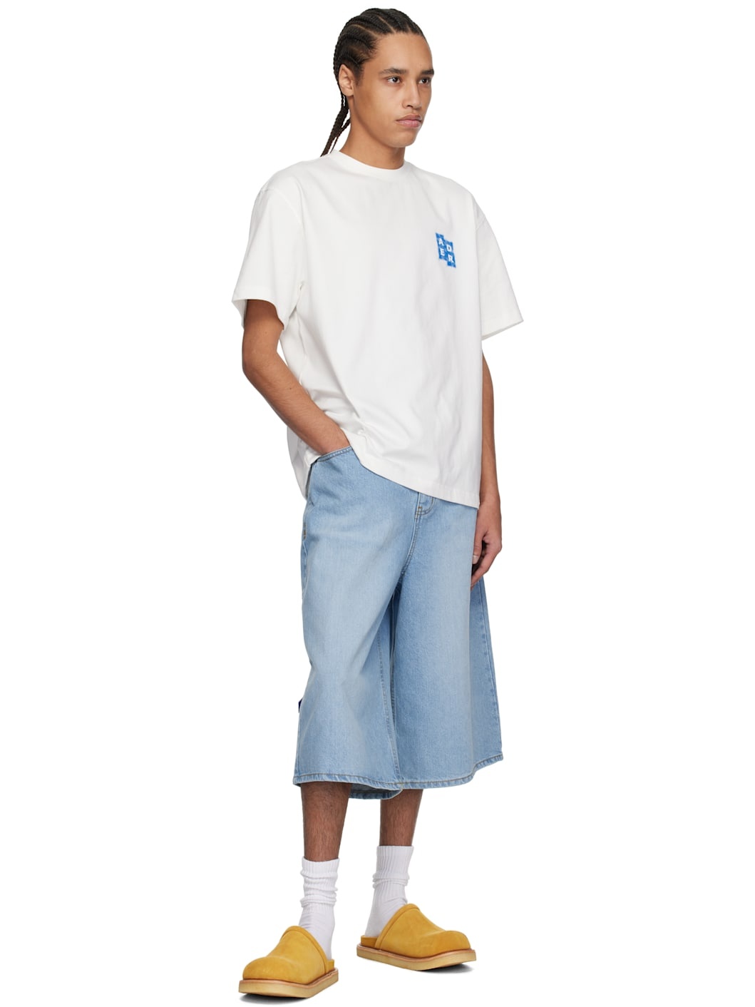 Blue Significant TRS Tag 01 Denim Shorts - 4
