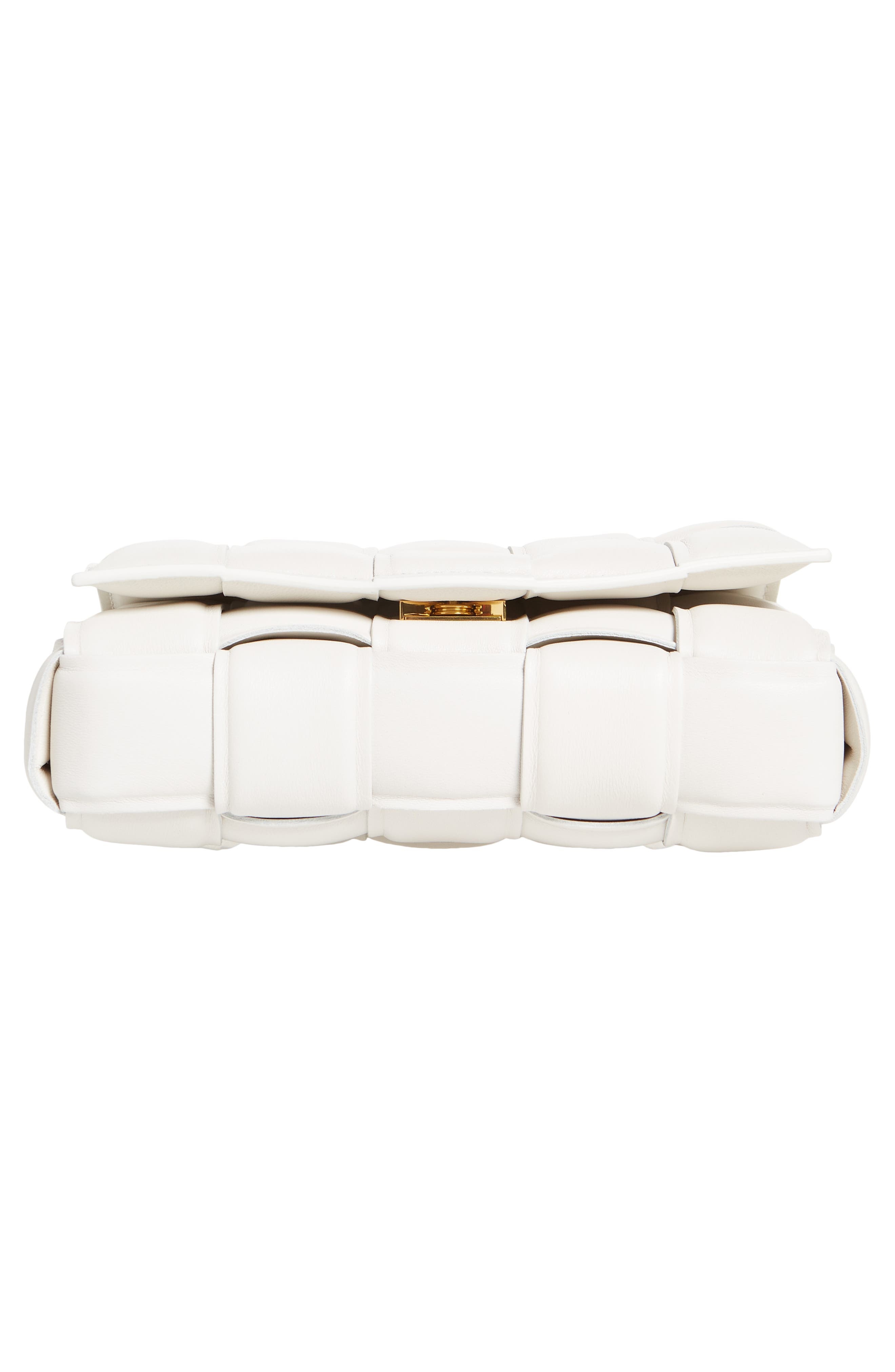 Small Padded Cassette Intrecciato Leather Crossbody Bag - 6