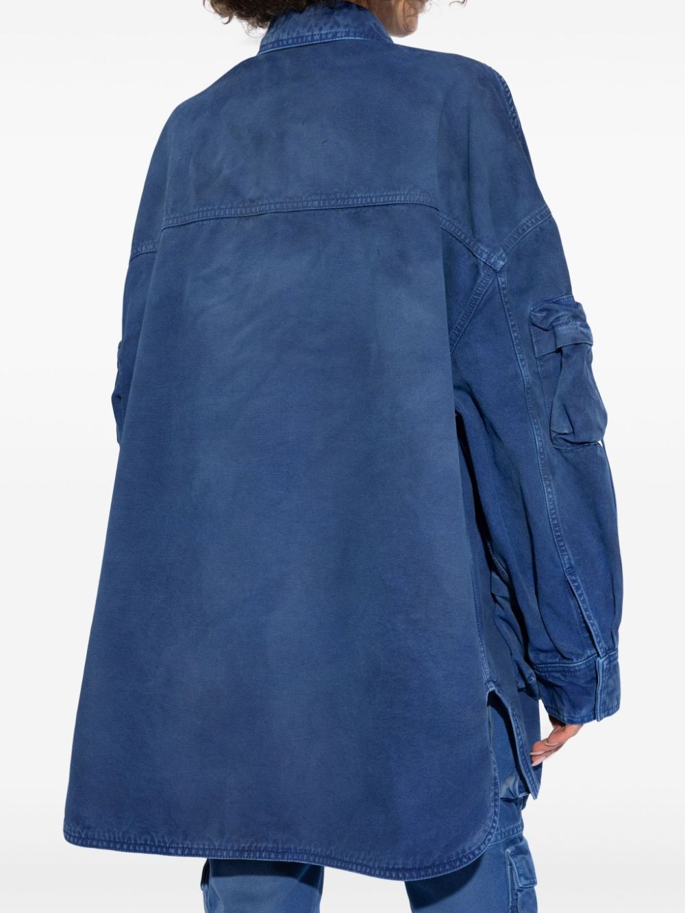 Oversized Denim Jacket - 4