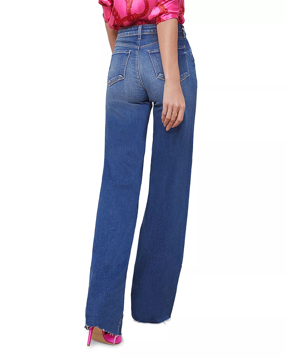 Scottie High Rise Wide Leg Jeans - 3