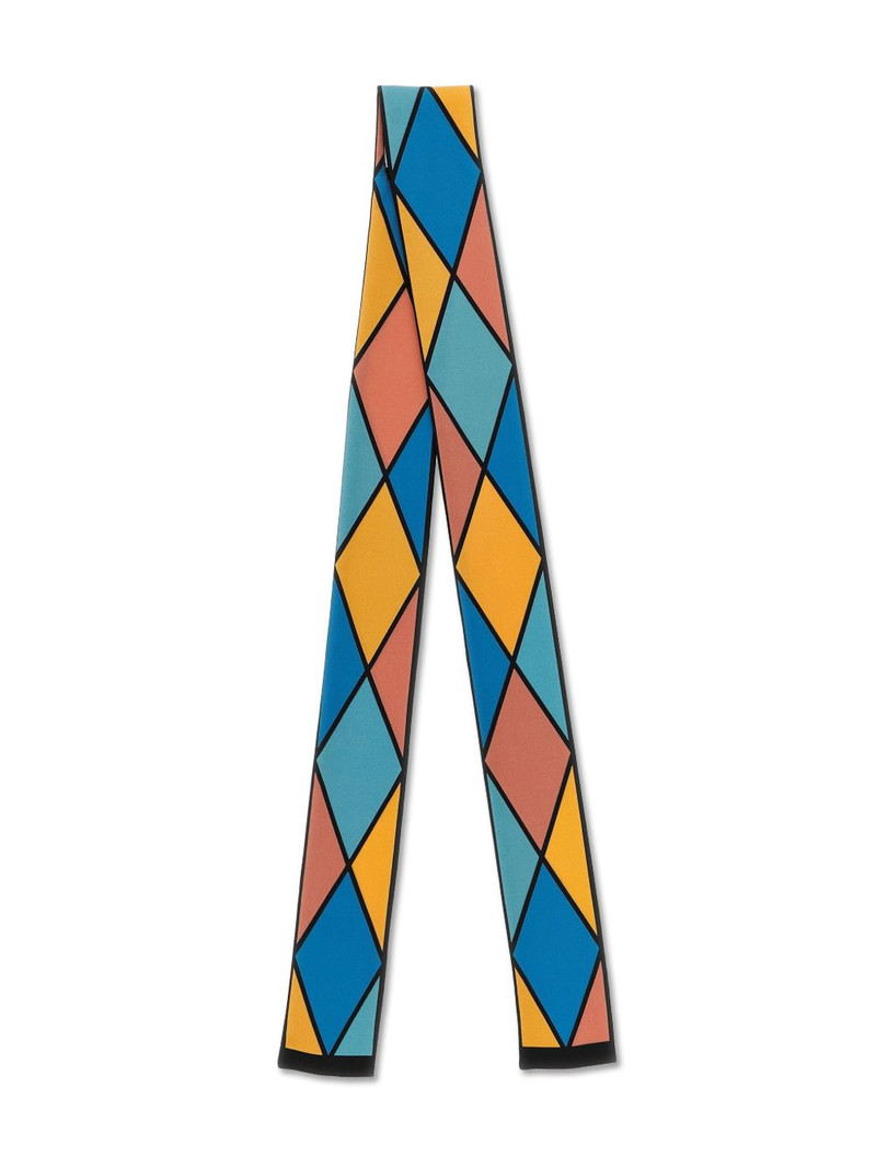 Valentino rhombelle-print scarf outlook