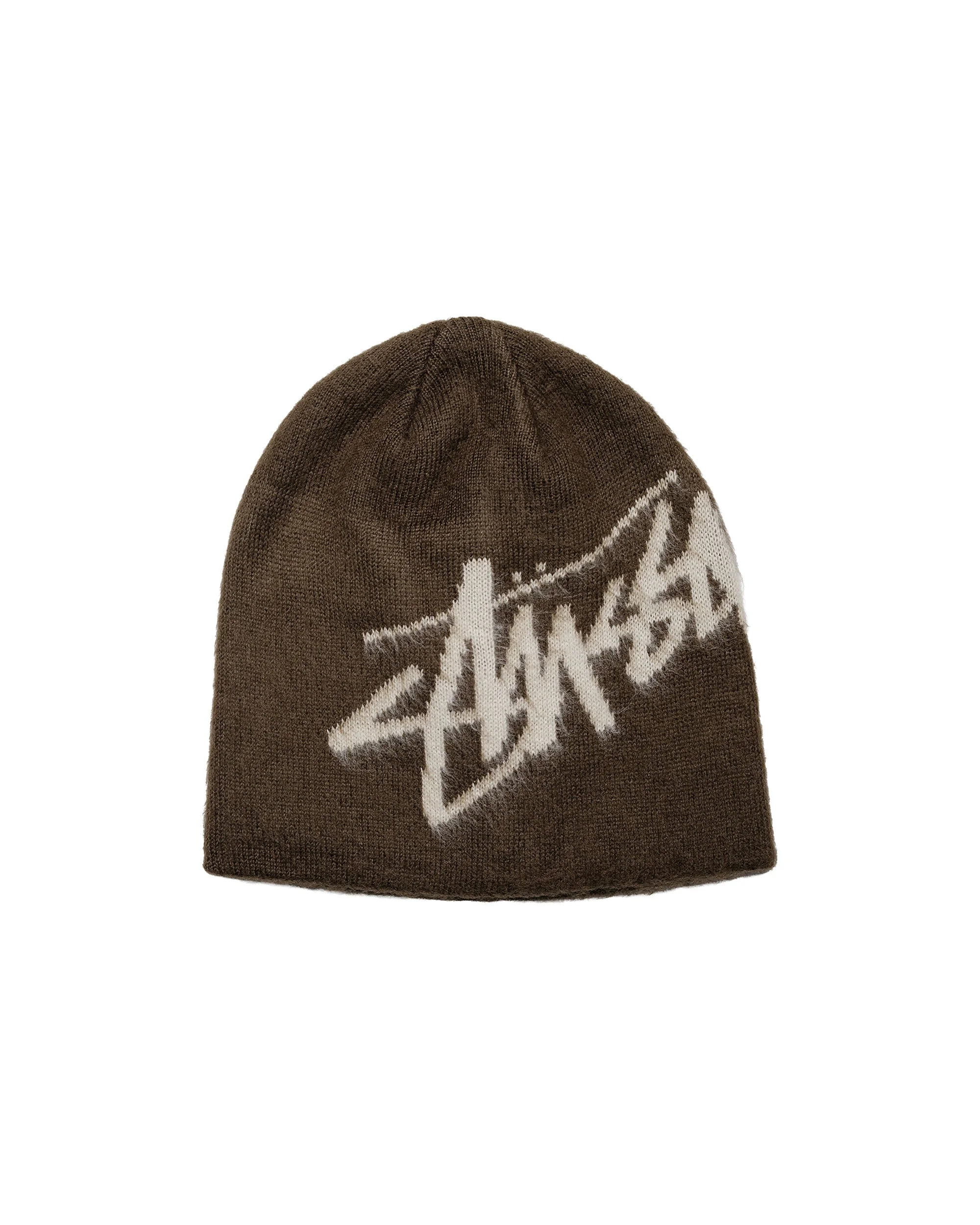 Stüssy Brushed Out Stock Skullcap Brown - 1