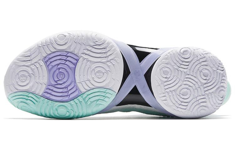 (WMNS) ANTA Three-Pointer Rain 1 'White Teal Green Purple' 922411102S-1 - 6