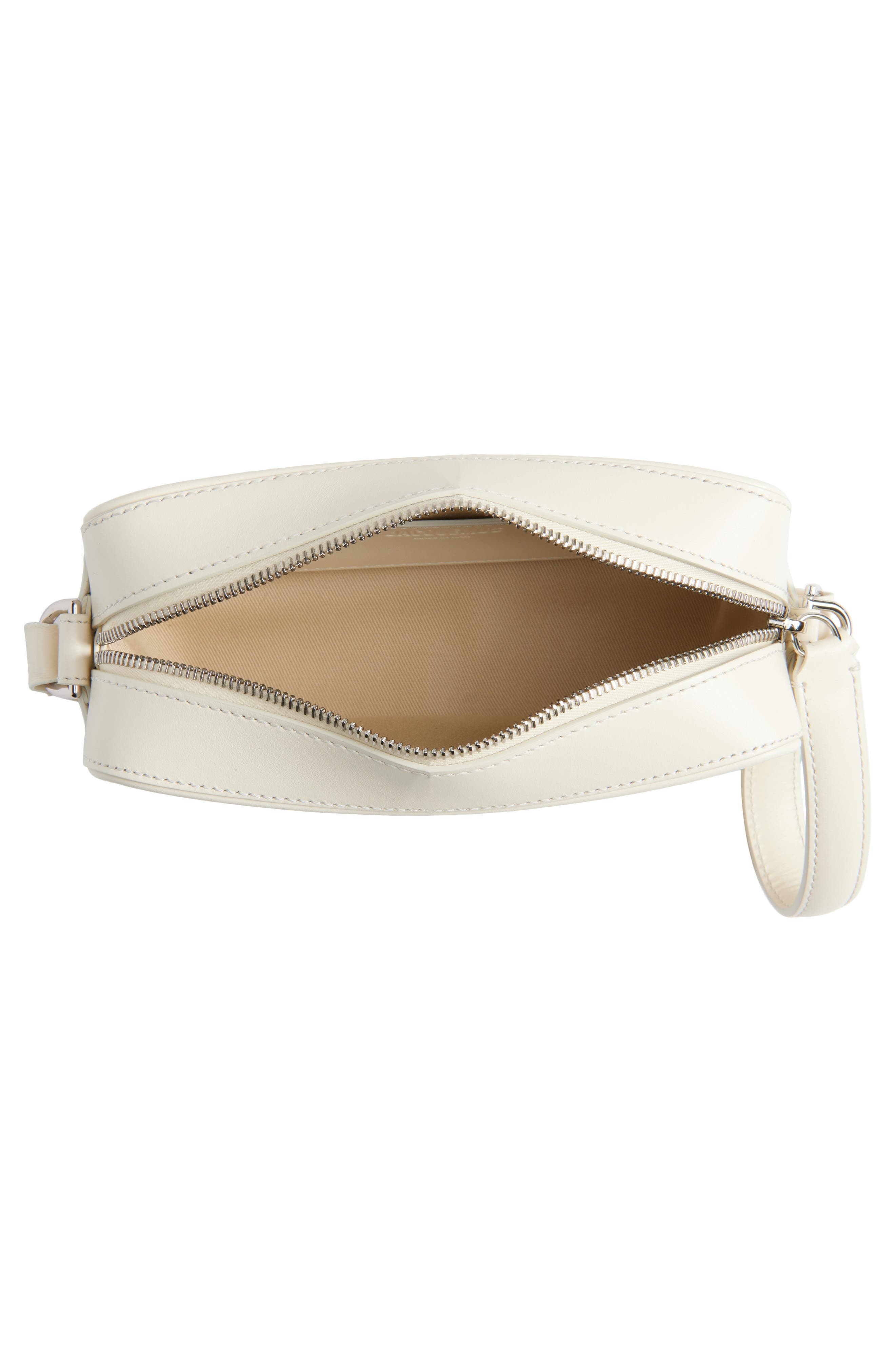 Jacquemus Le Baneto Leather Camera Bag in Ivory at Nordstrom - 4