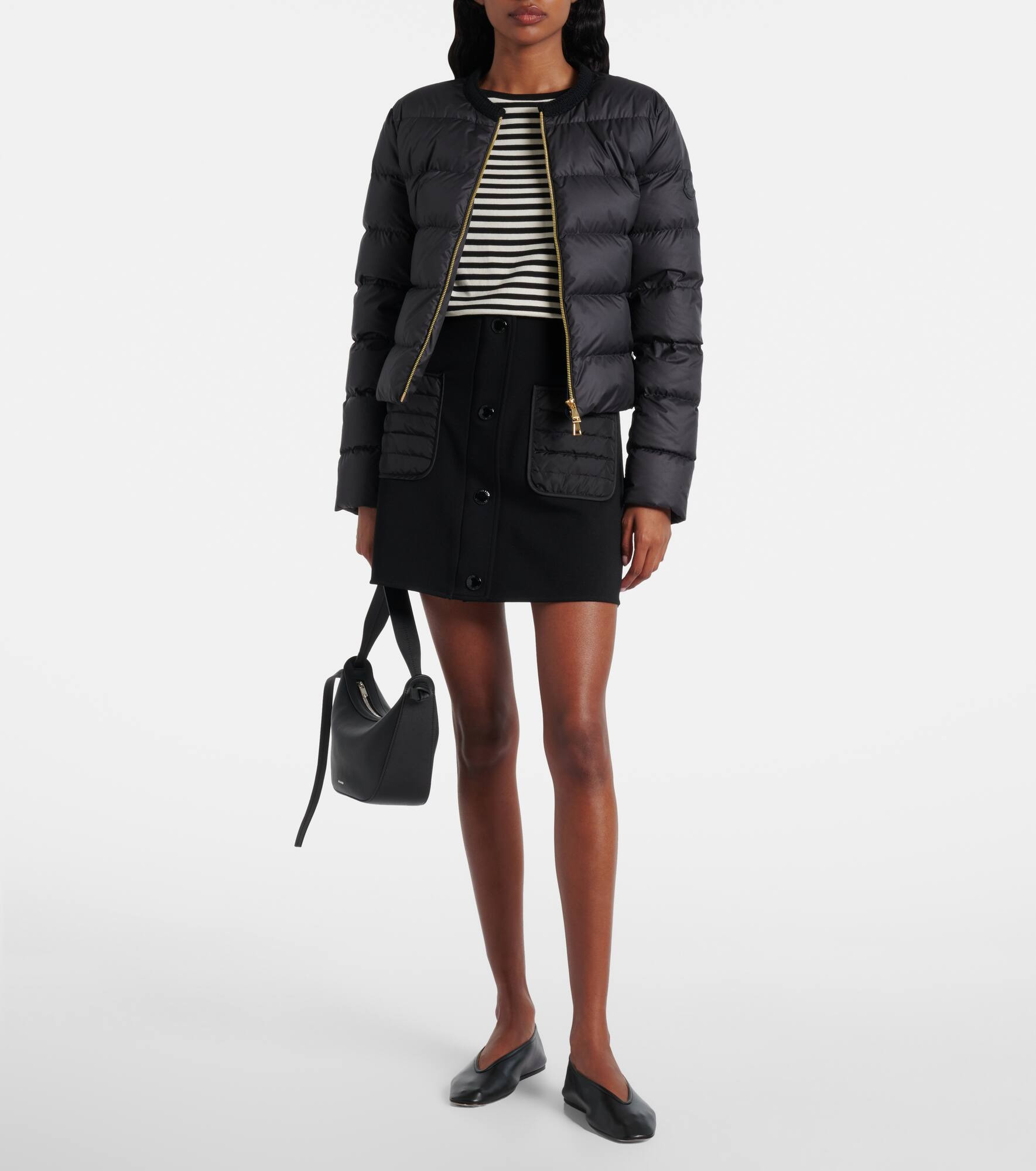 Cropped down jacket - 2