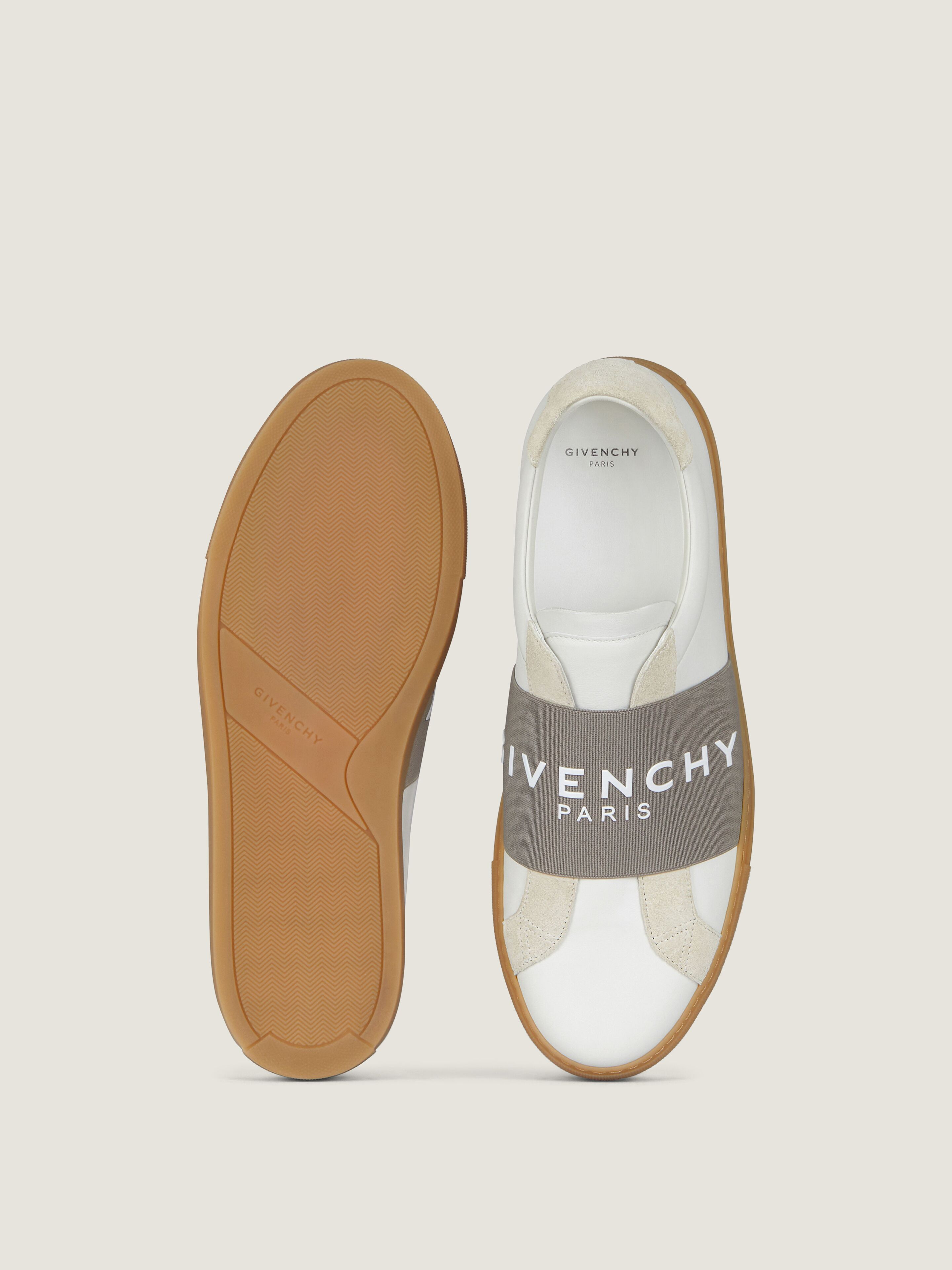 URBAN STREET SNEAKERS IN LEATHER AND SUEDE WITH ELASTIC - 4