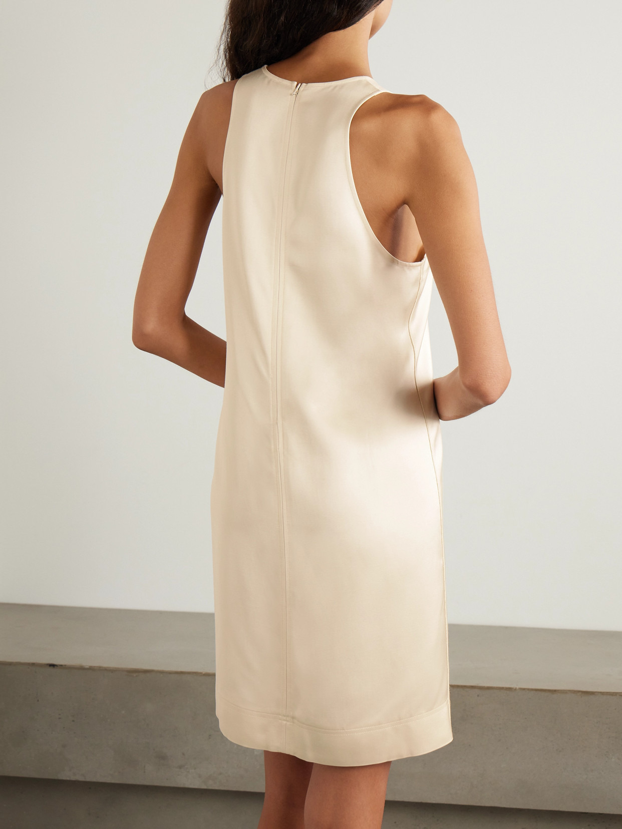 Satin Mini Dress - 3