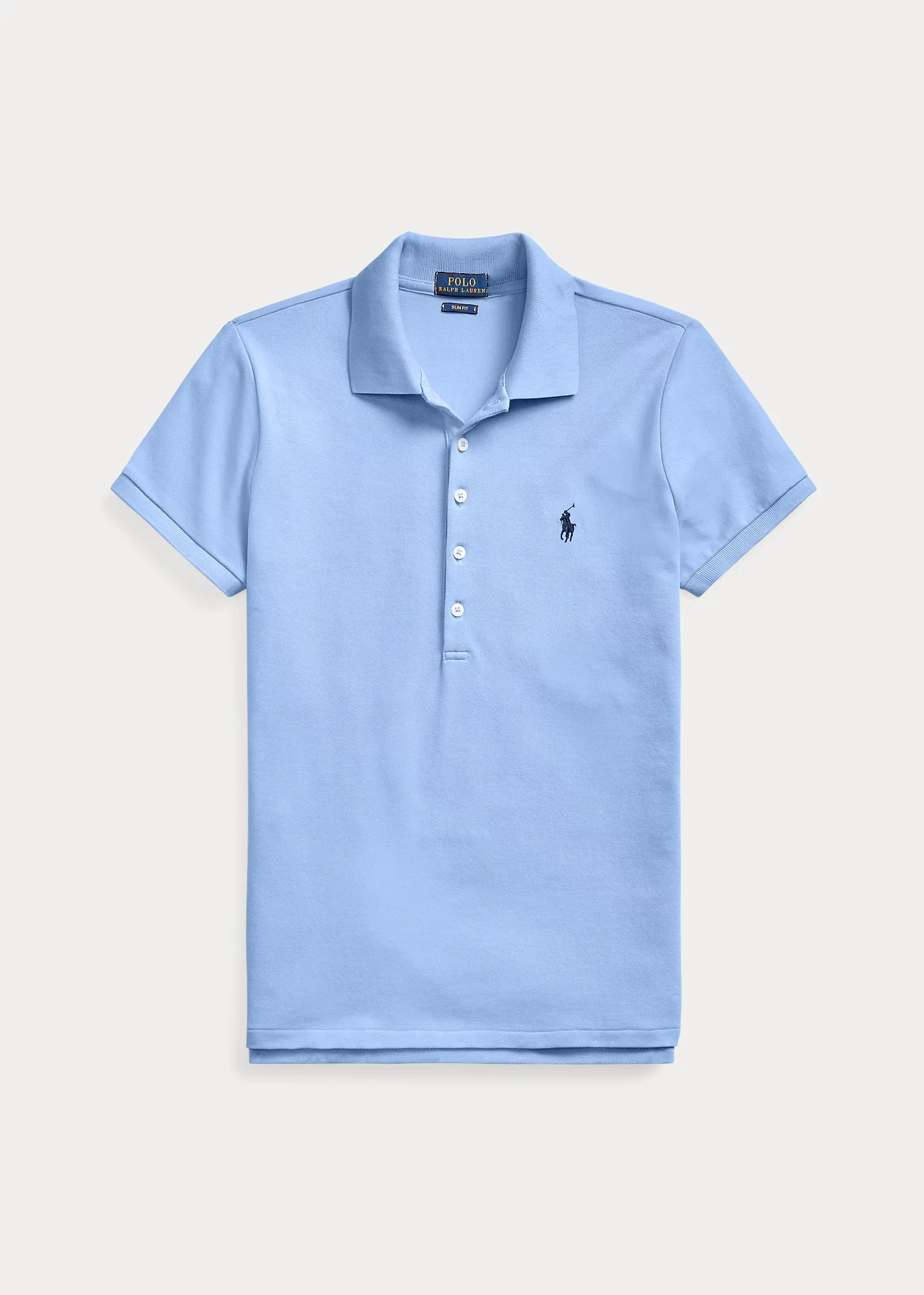 Slim Fit Stretch Polo Shirt - 1