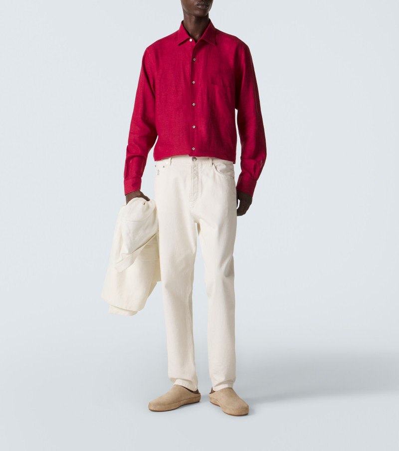Loro Piana André linen shirt outlook
