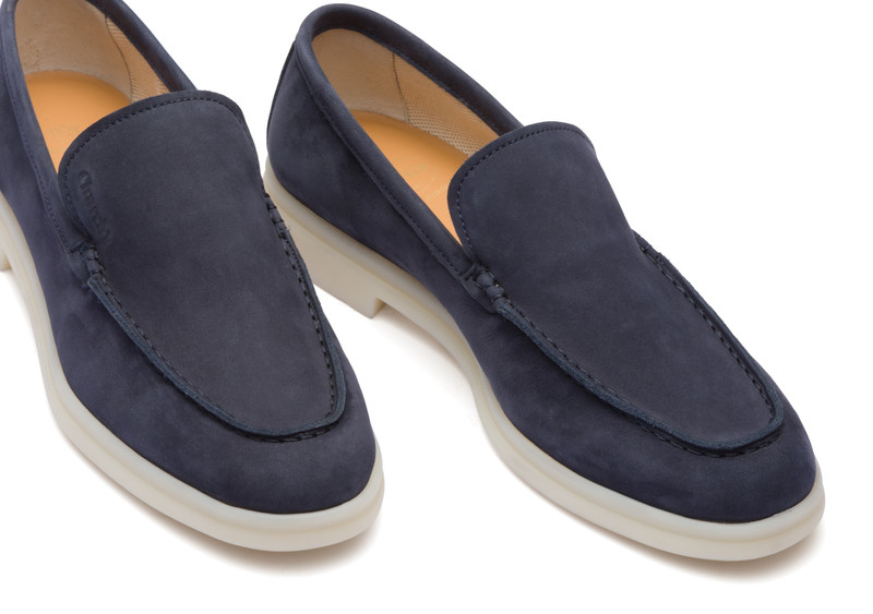 Lyn
Nubuck Loafer Blue 4