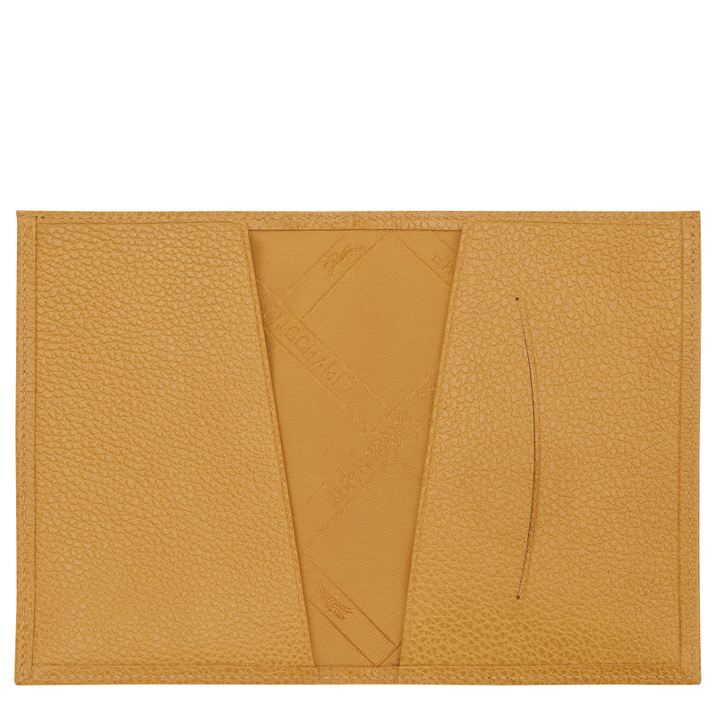 Le Foulonné Passport cover Nutmeg - Leather 3