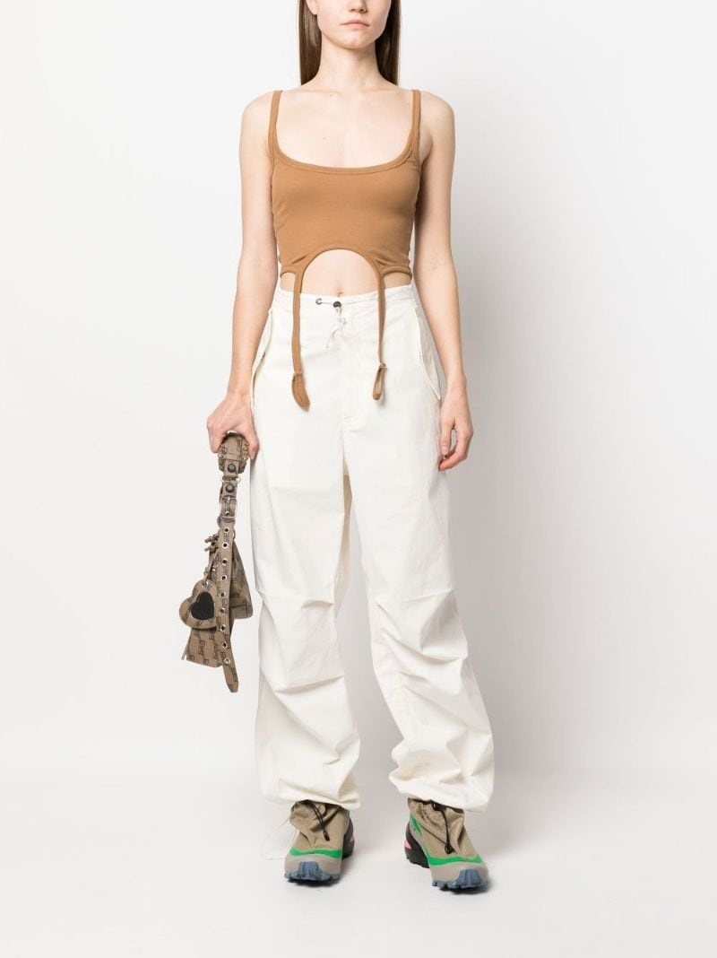 Hooks cropped tank top - 2