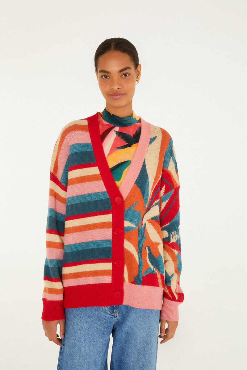 Atlantic Rainforest Knit Cardigan 1